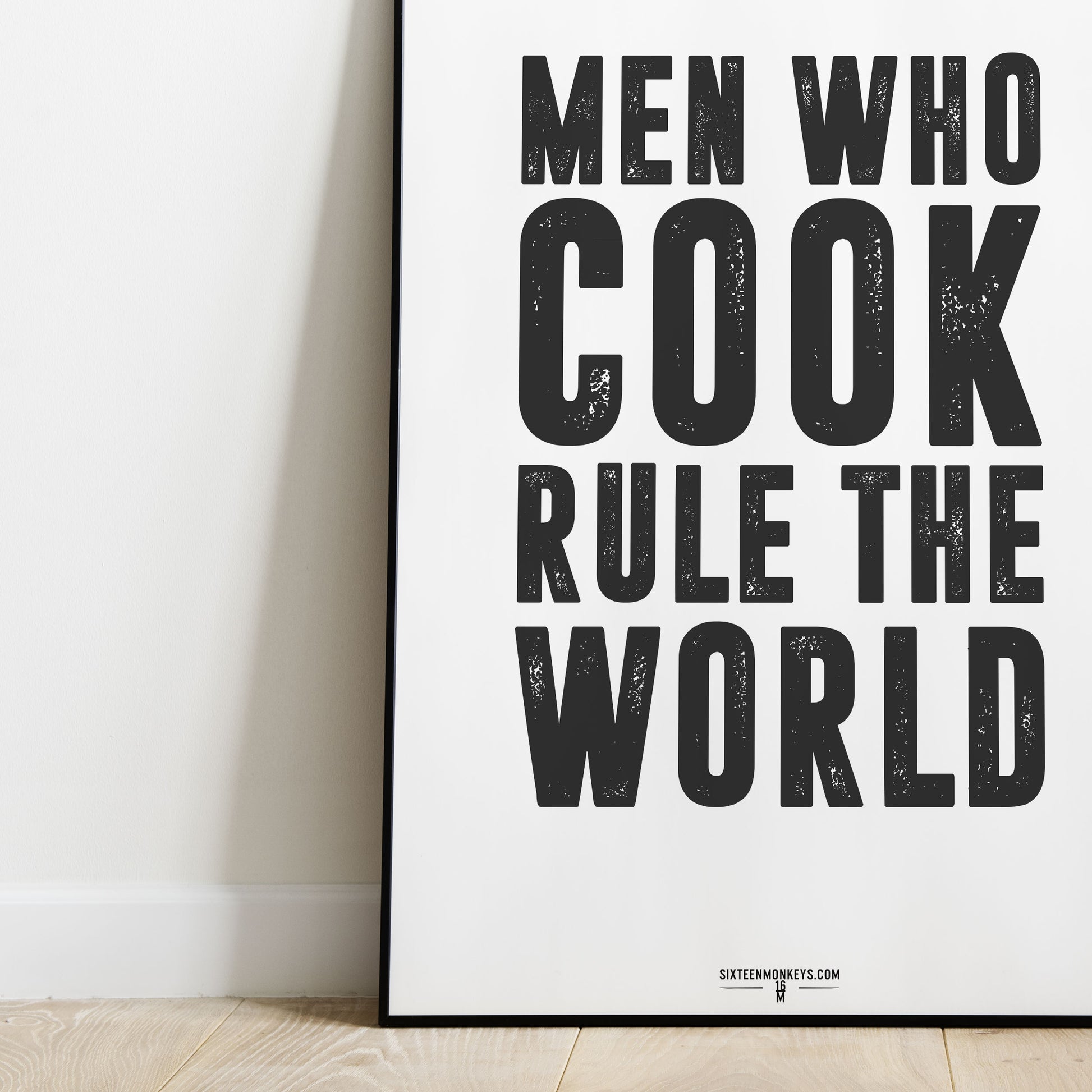 ‘Men Who Cook’ Art Print