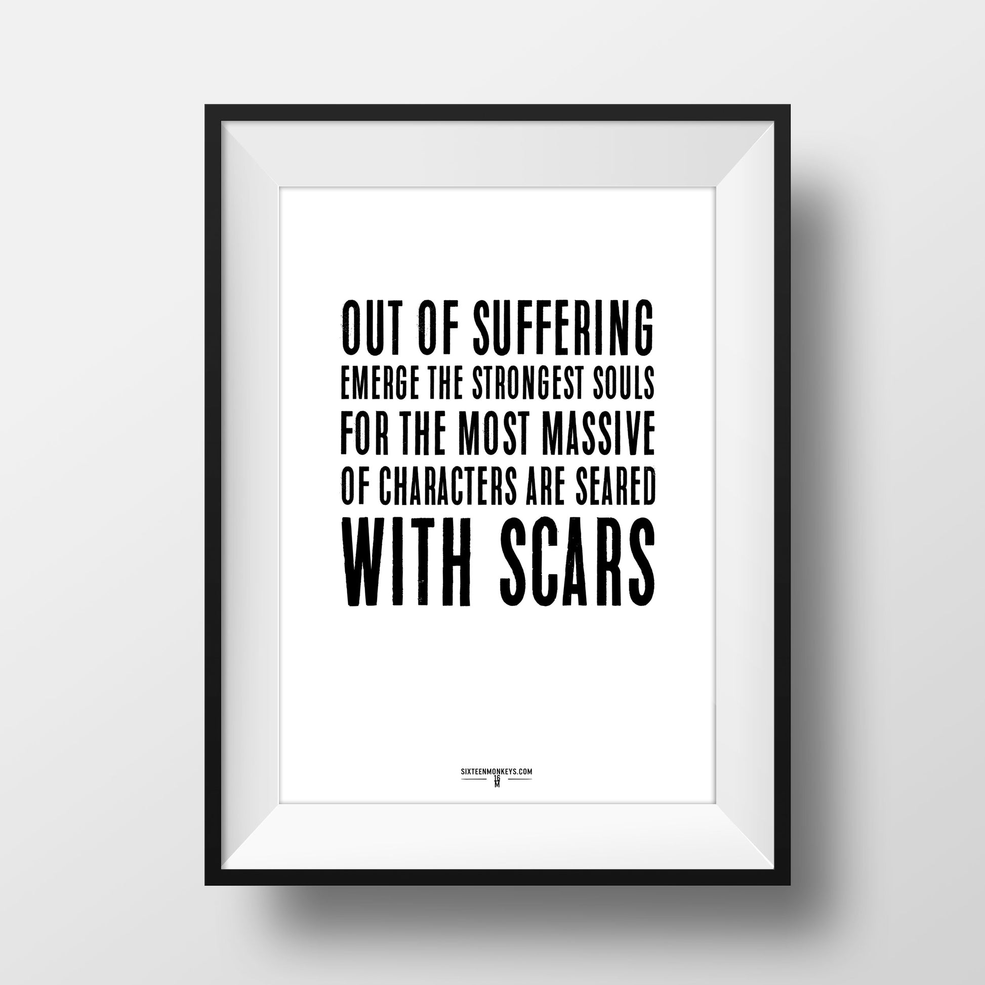 ‘Out of Suffering’ Art Print
