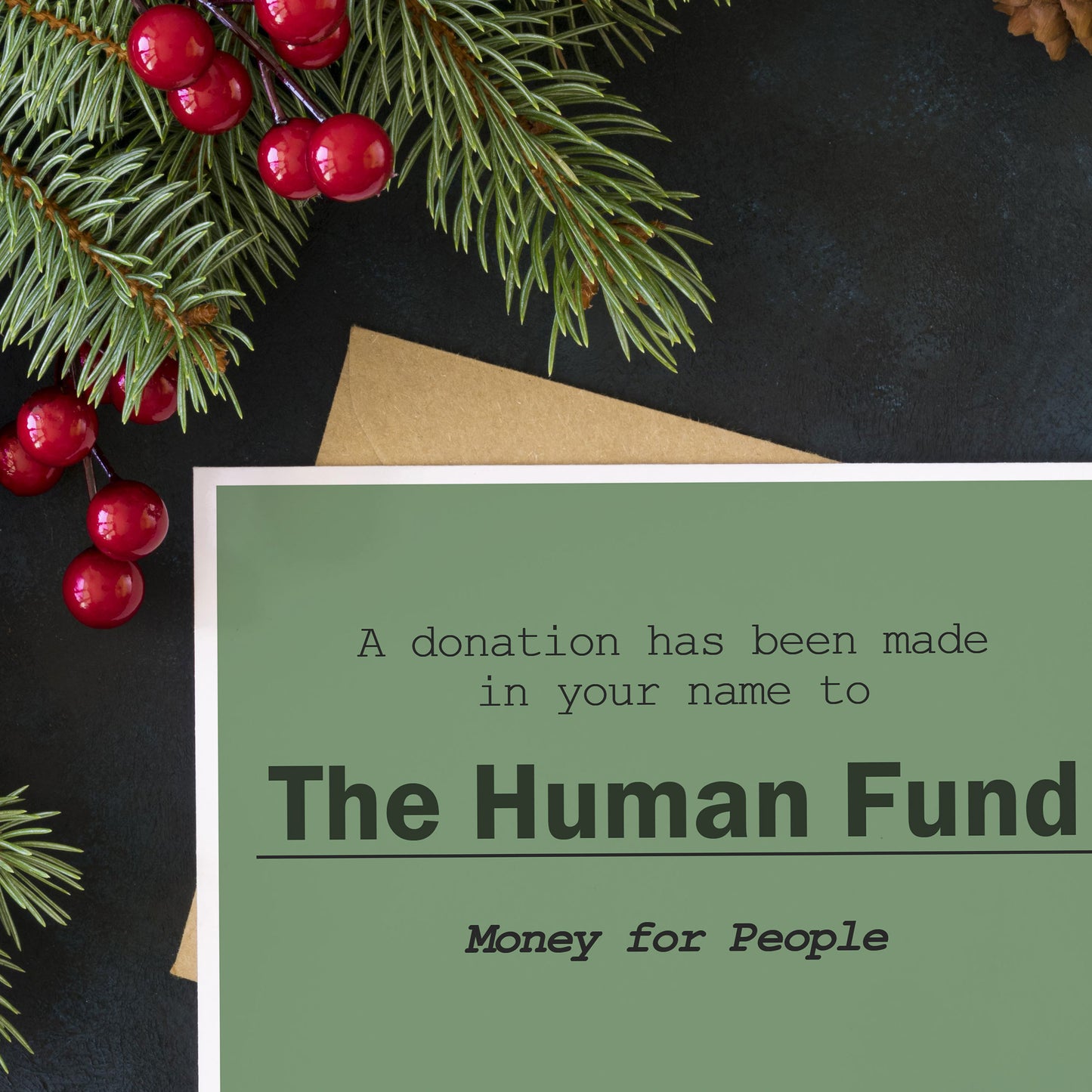 ‘The Human Fund’ Card